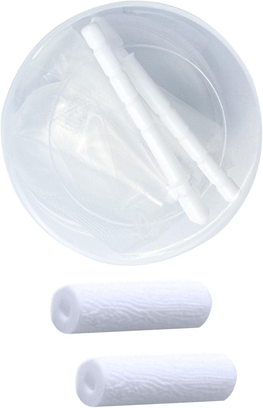 ERZU Aligner Chewies for Aligner Chompers - Durable and Soft Orthodontic Dental Chewies | for Invisalign Aligners with a Box (6 Colors)