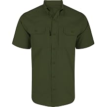 Drake Waterfowl Mens Wingshooter Trey Solid Breathable Buttoned Shirt