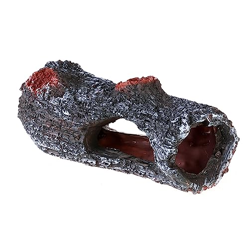 minkissy Ornement De Cachette De Poisson Boules De Mousse Décoratives Ornement De Cabane en Rondins Paysage Aquatique Accessoires De Poisson Betta Décoration Boule De Mousse Aquarium