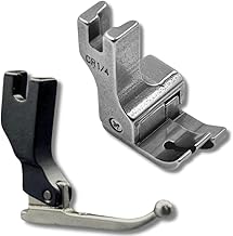 ZENITH P369 Sewing Machine Presser Foot Beads and Sequins Special Foot for Industrial Fabric Crafts, High Shank Compatible with Jack f4, Juki,Zoje (P 369 + CR 1/4)