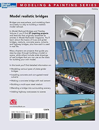 Model Railroad Bridges & Trestles (2) (Model Railroader Modeling and Painting) - Image 2