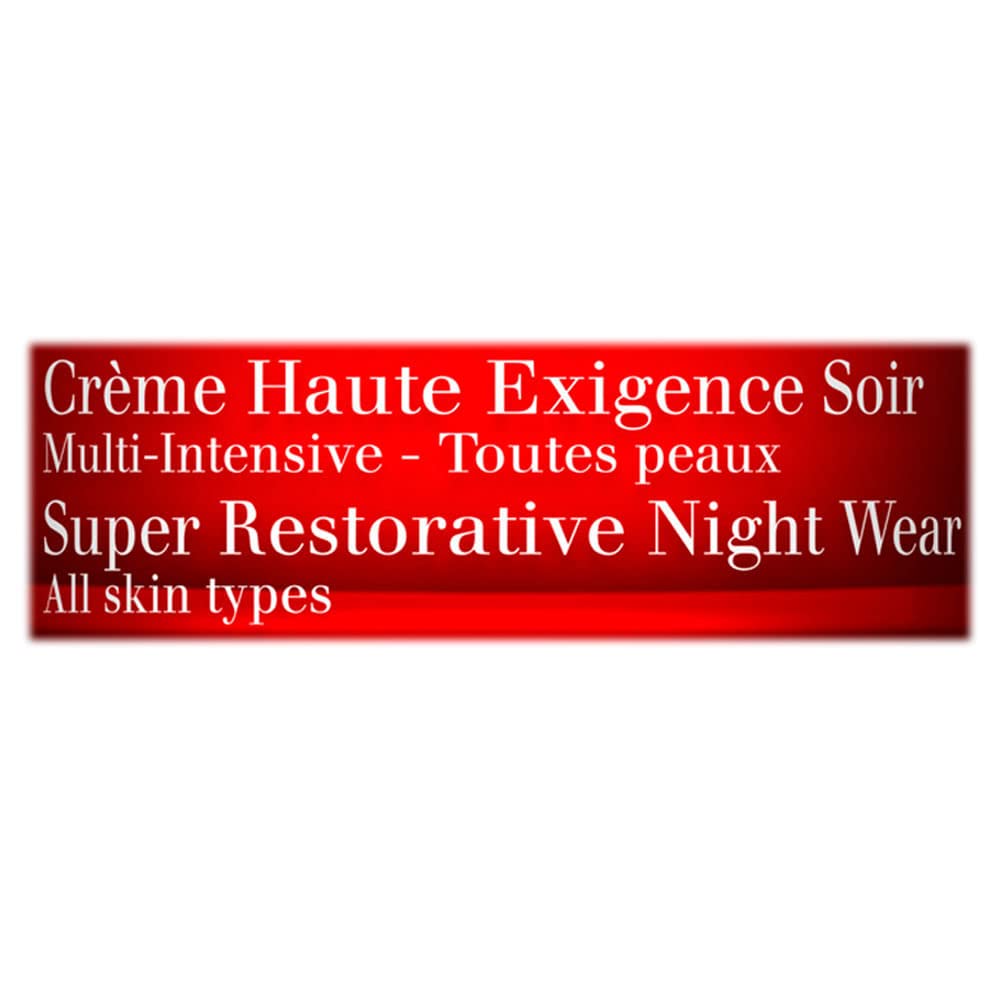 Clarins Crema Notte Rigenerante Multi-Intensiva per Tutti i Tipi di Pelle, 50 ml