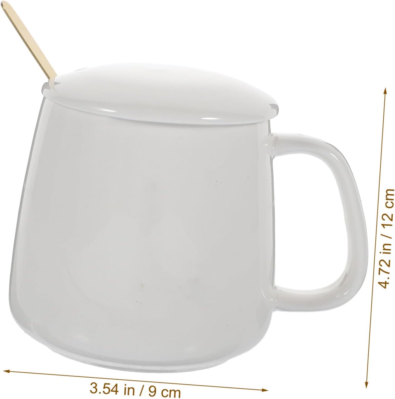 Luxshiny USB Thermostat Cup Warmer Mat for Coffee Tea Milk Creative Milk Cup Heating Coaster with Gravity Sensor Portable Office Mug Warmer in Keep Warm Device for Hot Drinks