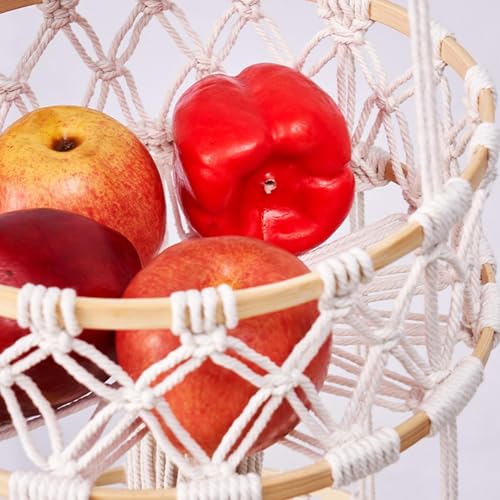 Almacenamiento de productos boho para decorar rincones del hogar y cocina 8