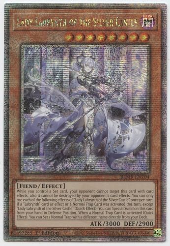 Lady Labrynth of The Silver Castle - BLMR-EN104 - Quarter Century Secret Rare - 1st Edition