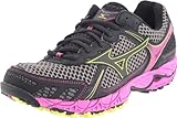  Mizuno Damen Wave Ascend 6 Laufschuh, Pink (Dark Shadow/Super Pink-wild Lime), 40 B(M) EU