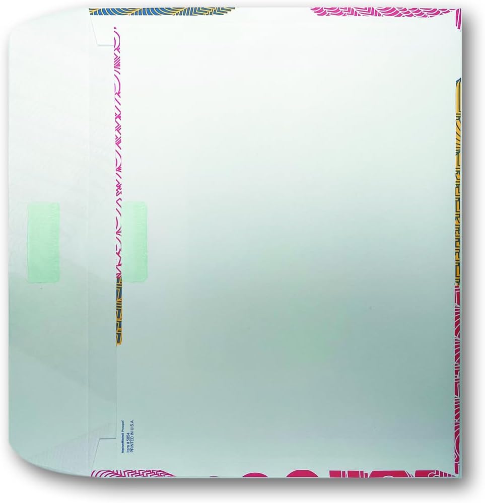 Side Open Photo Envelope, 9.5" x 12" portrait envelope with 5" x 6" plastine window. 100 pack|5854