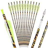 Frecce Per Balestra In Carbonio ACCMOS - 17/20/22 Pollici Con Teste Da 125 Grani | Ideali Per Caccia E Tiro - Foto 4