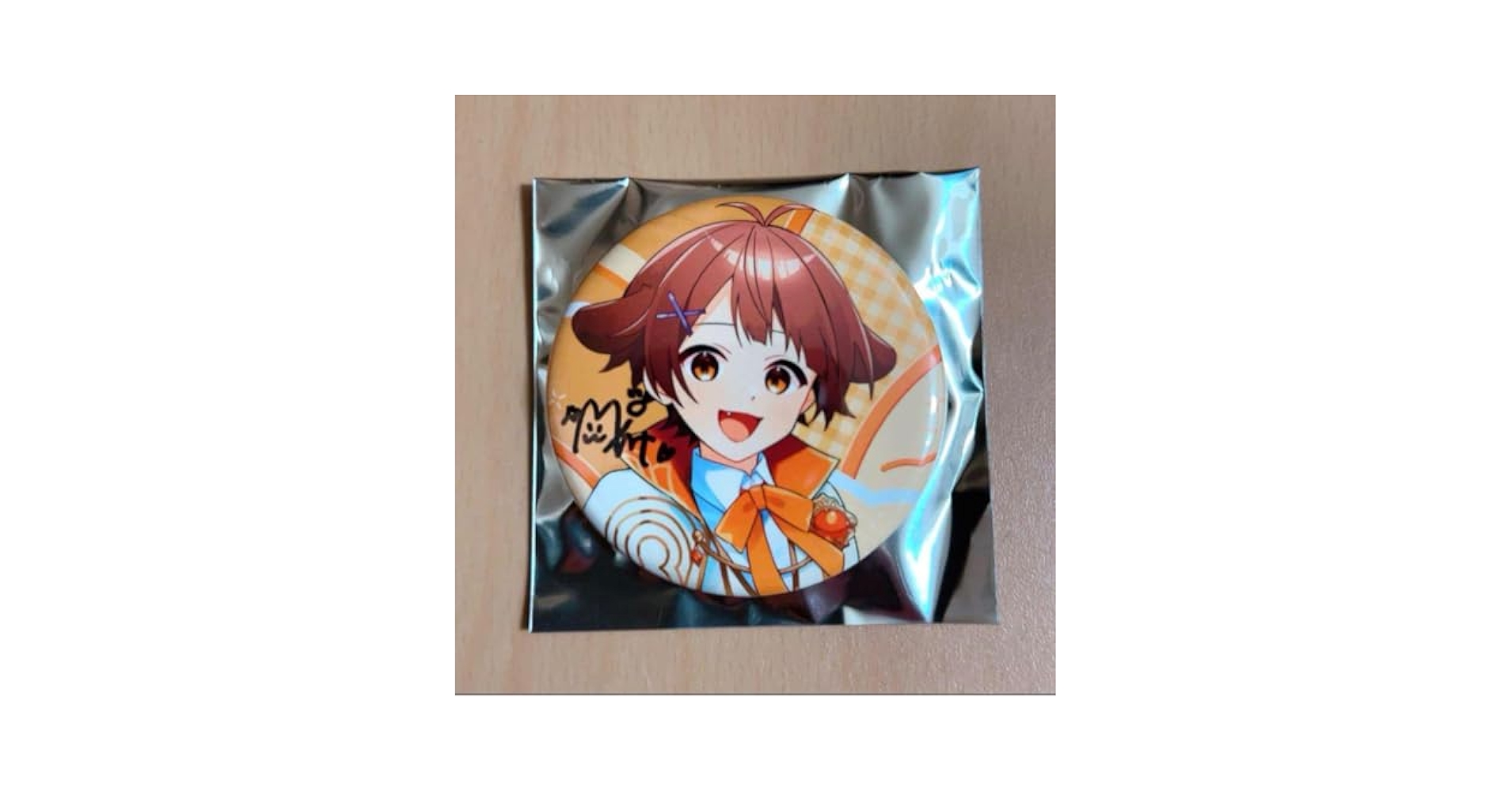 【希少品】東名阪グッズ まぎすと　みぬたくん 直筆サイン入り缶バッジ みぬたくん サイン入り 缶バッジ - メルカリ