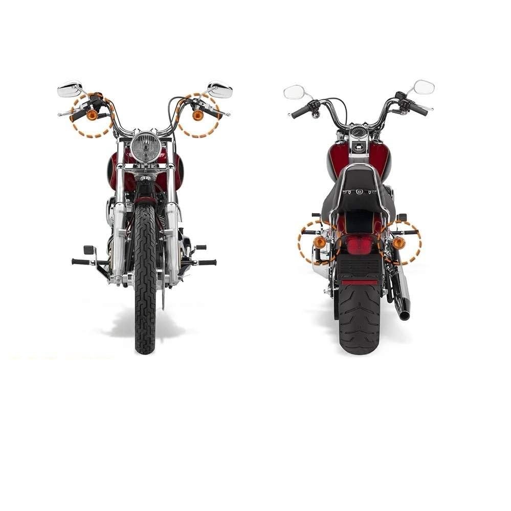 Feu stop motocyclette à LED de précision pour Touring et Custom