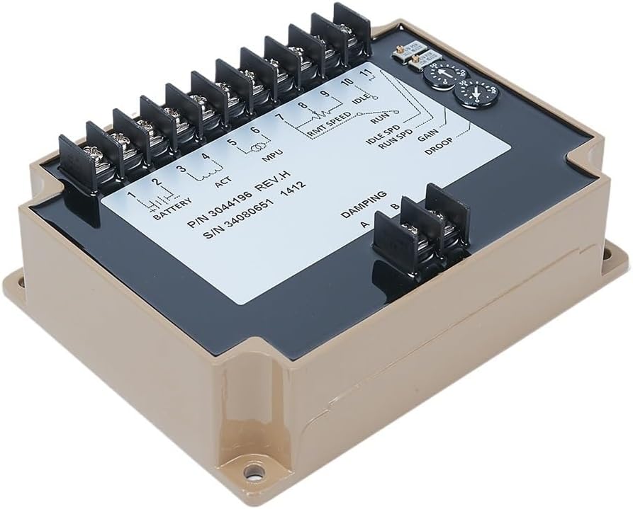 Engine Control Governor 3044196 Diesel Generator Set automatic speed dc motor controller module 12v 24v