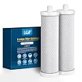 LCF Replacement Filter, Compatible with LCF-CF-01, Waterdrop Filter Replacement for WD-CTF-01 & WD-CTF-02 Systems, Replaces WD-CFF-01, 6-Stage, ???????????????????????? ???????????????? Enhanced, 16,000 Gallons, 2-Pack