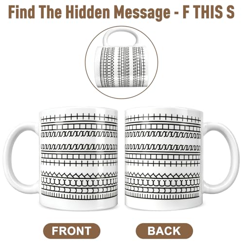 Taza Divertida Cerámica 11oz Lovyi Blanco miniatura 3