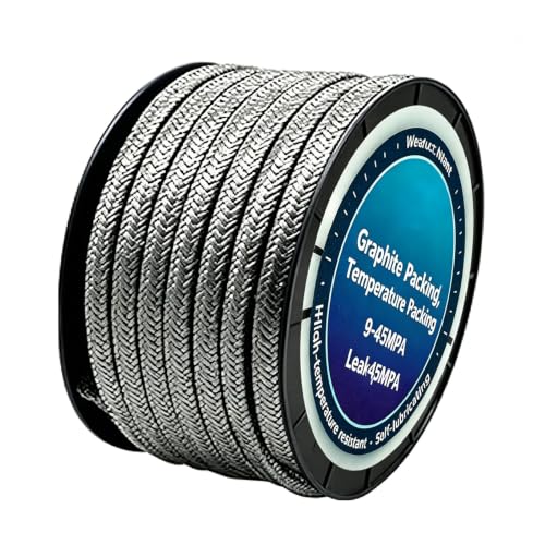 Flexible Graphitized Expanded for Valve Stem (Size:6 x 6mm x 7ft)