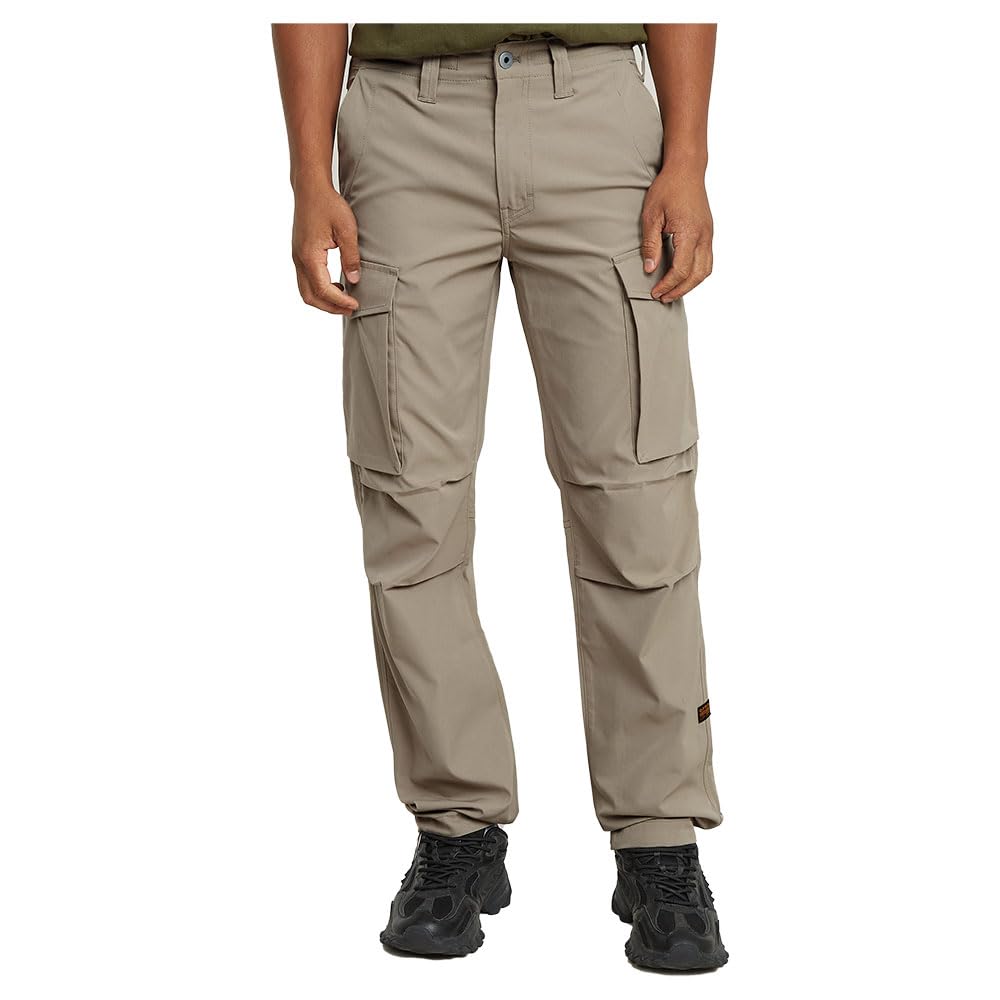 G-Star Men's Beige (Vintage Khaki D24309-D517-G053) Core Regular Cargo Pants, 32W / 32L