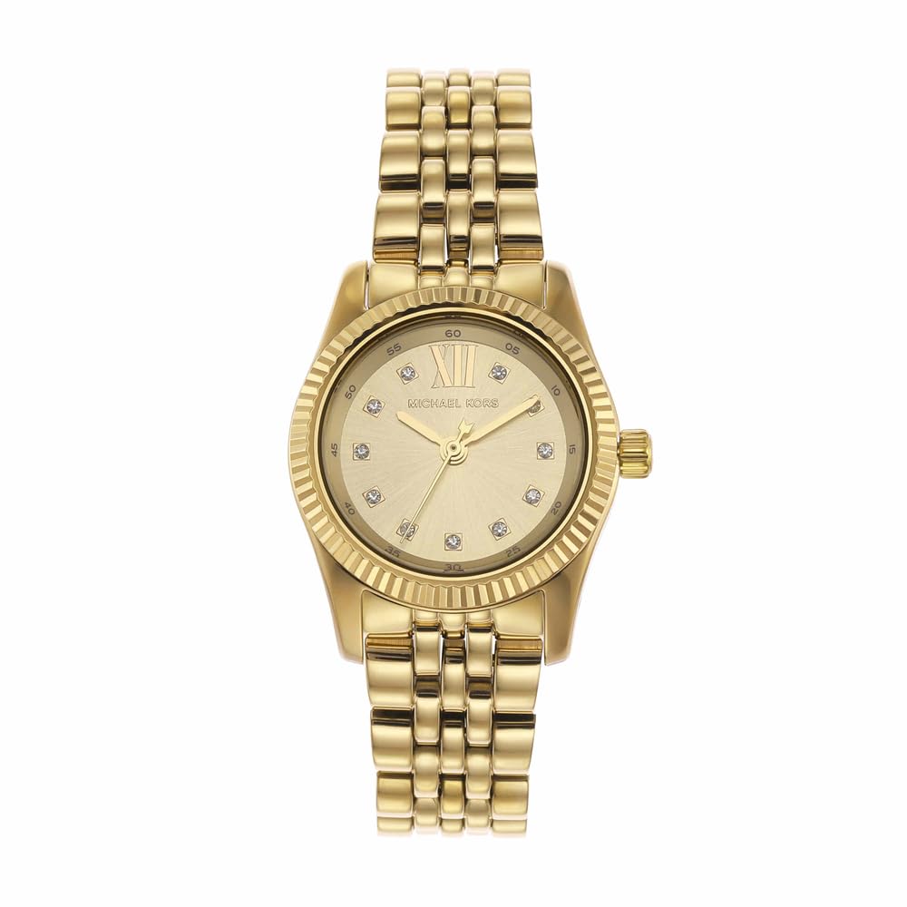 Michael Kors Damenuhr Lexington – Goldene Edelstahluhr
