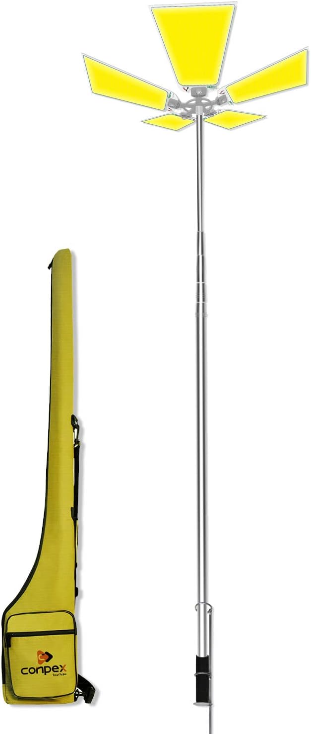 CONPEX LED Camping Lights with Tripod Stand Ground Insert Rod 15000lm