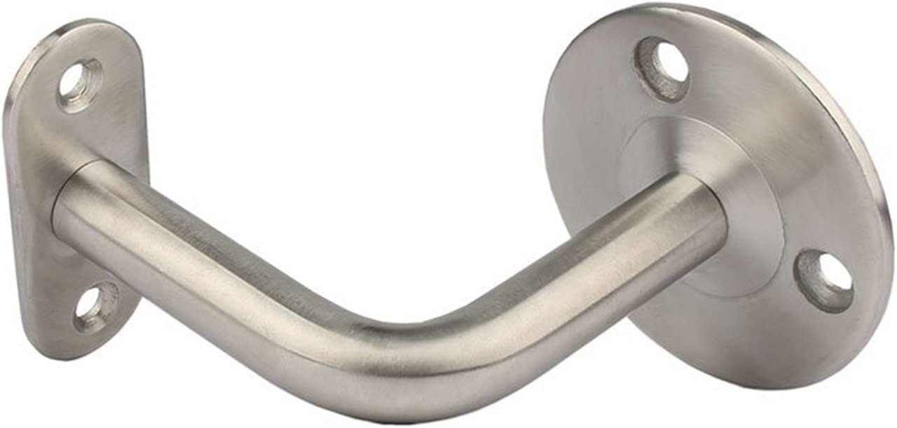 Handrail 304 Stainless Steel Wall Bracket, Wall Handrail Bracket, Stair Railing Support Frame, Barrier-Free Handrail Accessories Balustrade