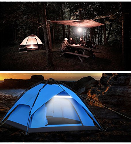 Wollpo Lanterna LED Campeggio Portatile Pieghevole...