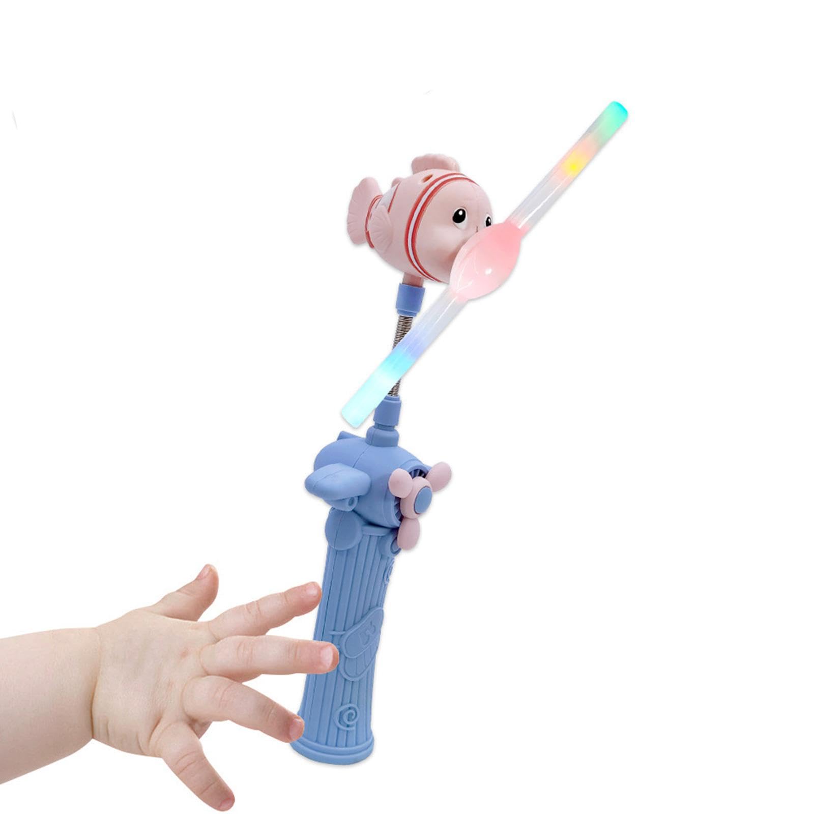 Moulin à Vent LED Lumineux Avec Musique - Jouet Tournant Éducatif Pour Enfants, Fêtes Intérieur/Extérieur