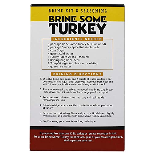 The Bbq Spot OW85235 Brine Some Turkey - All-Natural Brine Kit And Seasoning thumb #1