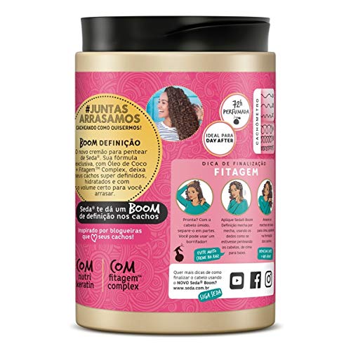 Creme para Pentear Seda Boom Definição 1kg