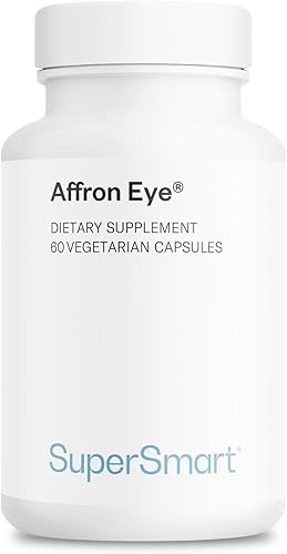Supersmart - Affron Eye 20 mg por día - Extracto de estigmas de azafrán azafrán sativus estandarizado al 3 de crocina suplemento para la salud