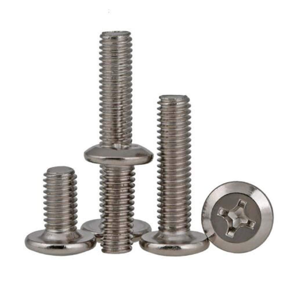 2-50pcs M2/M2.5/M3/M4/M5/M6/M8 Viti Macchina Con Testa Bottone A - Foto 8