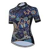 Material: 100 % poliéster para jersey, las telas tienen una fuerte capacidad de absorción de la humedad, transpirables, anti rayos UV y de secado rápido