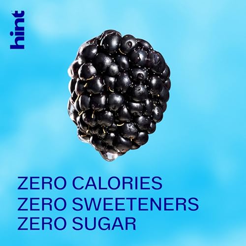 Image of Hint Canned Water Zero Sugar 0 Calories - Blackberry (12 pack)