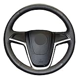 Artikelhöhe: 0,17 cm SADHAJSDC DIY Echtleder Auto Lenkradabdeckung für Buick Excelle XT GT Encore Opel Mokka/Protect Lenkrad
