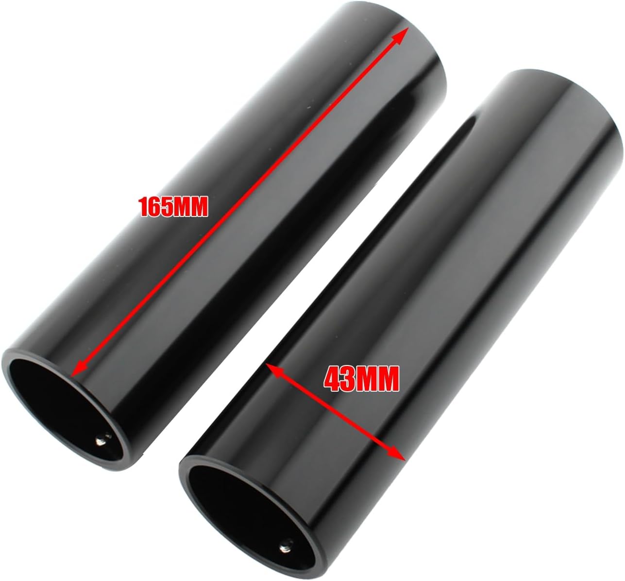 Upper Front Fork Tube Cover Upper Fork Stem Covers Mount Fork Nut Cap Fit for Harley Nightster 975 RH975 2022-2023