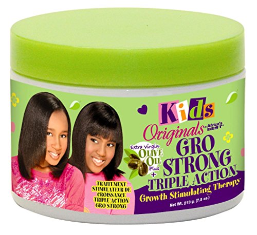 Africas Best Kids Orig Gro Strong Therapy 7.5 Ounce Jar (221ml) (3 Pack)