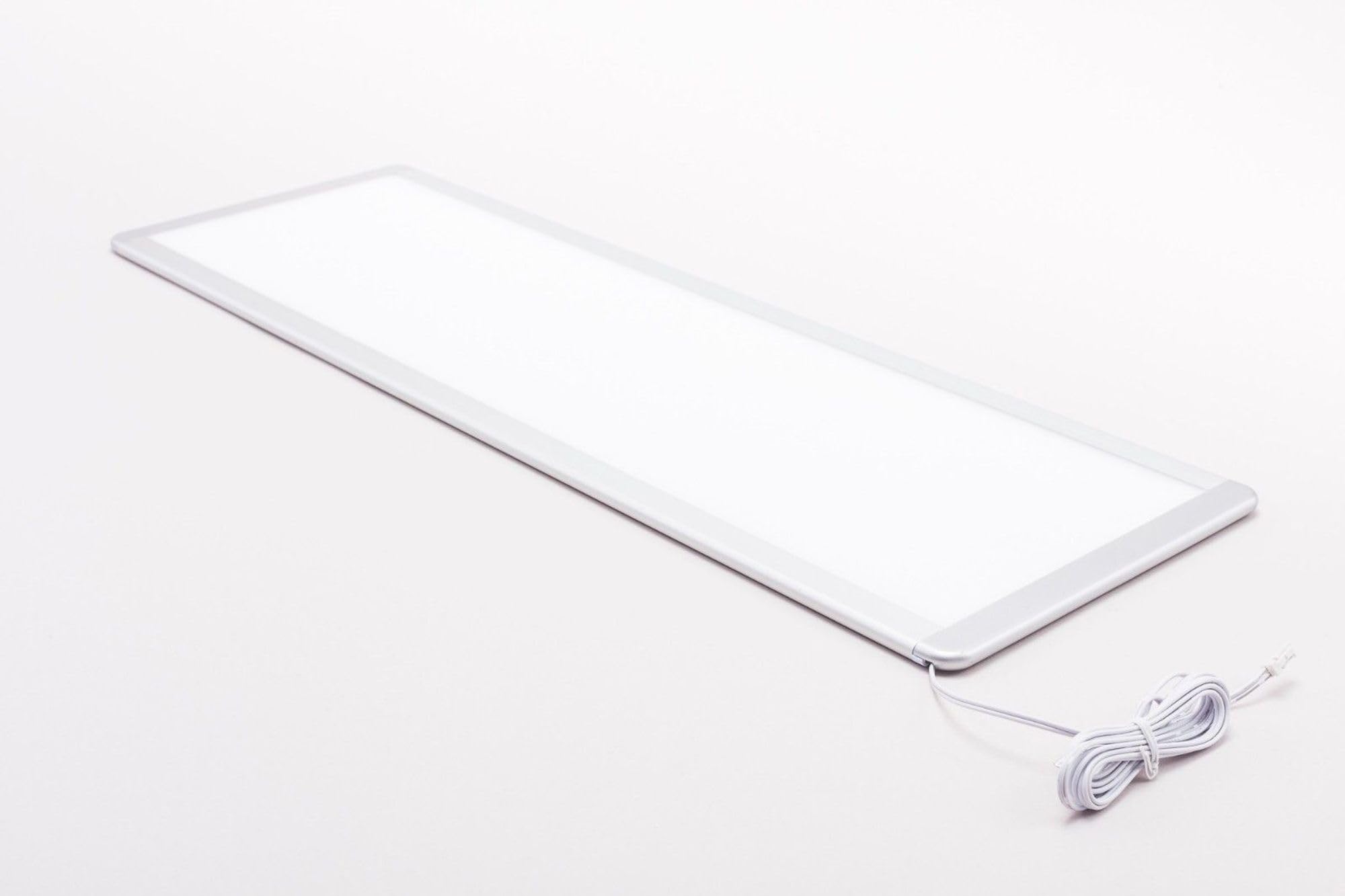 kalb | Lumeo LED Unterbauleuchte Küche, 45cm/60cm, flaches Design, neutralweiß 4000K oder warmweiß 3000K, 12VDC, LED Unterschrank Beleuchtung, einfache Montage, LED Küchenunterbauleuchte