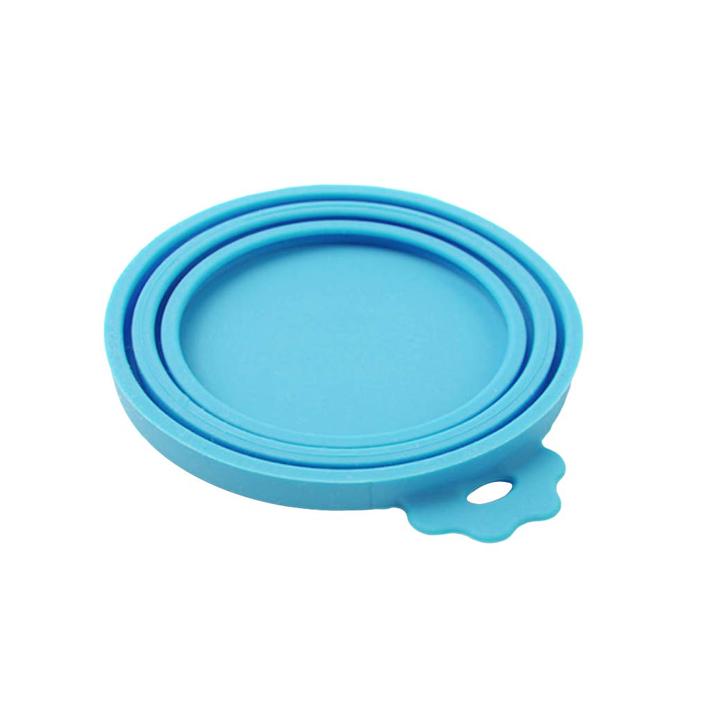 FANSWAN Pet Food Can Can Lid Silicone Can Covers for Dog for Cat Food Cans