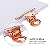 40 Pack Metal Clips 0.87 Inch Small Bull Binder Paper Clips for Picture Photo Crafts Food Bags Home Office Supplies(Multicolor) #2