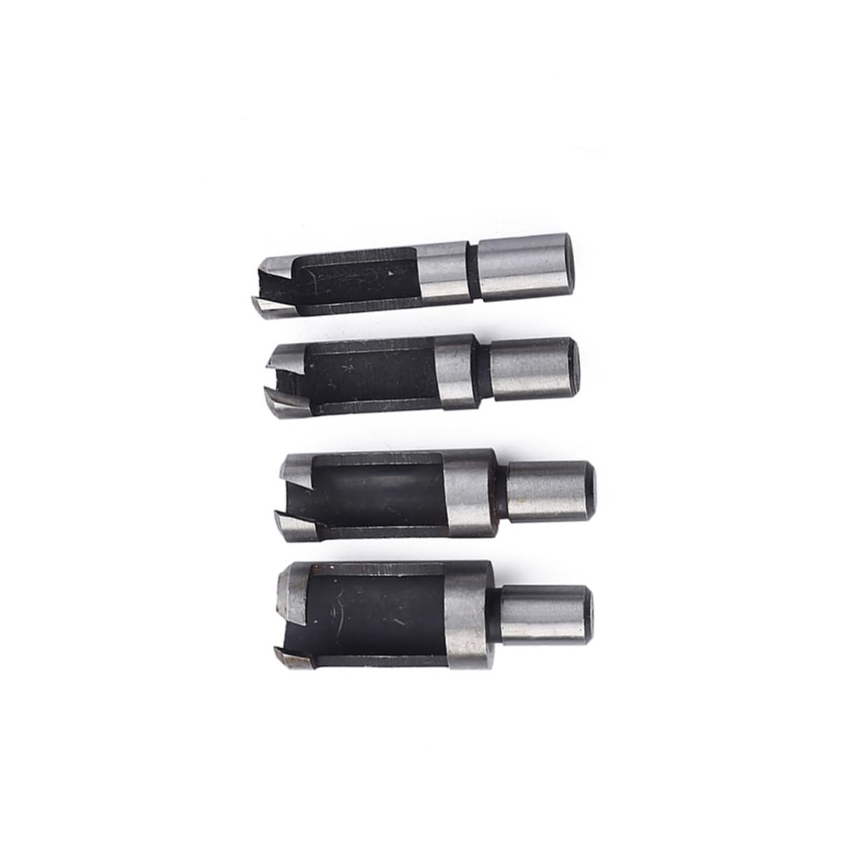 Uonlytech 8pcs Wood Plug Cutters Straight Tapered Drill Bits for Wood Drill Bits Tool