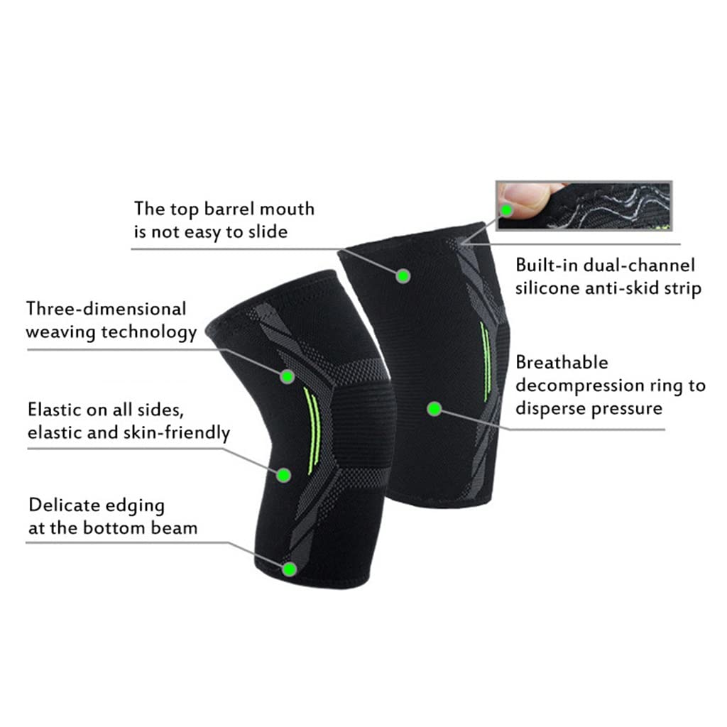 Line Protective Gear Running Basketball Jump Rope Warm Knee Pads Fitness Equipment Leg Support