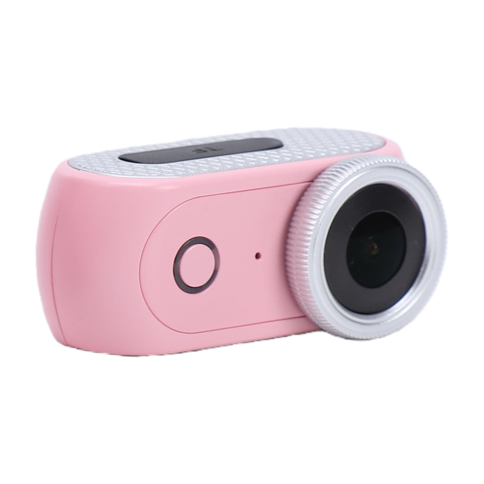 Action Camera 4K con Schermo Ribaltabile Magnetico, Mini Fotocamera Wireless da 48 MP per il Pollice per Vlogging, Fotocamera Sportiva a Doppia Batteria per Ciclismo, Sci, Viaggi, Videocamera