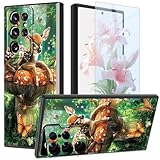 Support multifonction pour appareil photo : l'étui pour Galaxy S22 Ultra 5G avec coque d'appareil photo protège l'objectif de votre appareil photo des rayures et des chutes quotidiennes, et vous pouvez l'ouvrir et le fermer librement. La coque intégrée peut également être utilisée comme une béquille cachée réglable, prend en charge un réglage de 0 ° à 70 °, libère vos mains lorsque vous regardez des vidéos