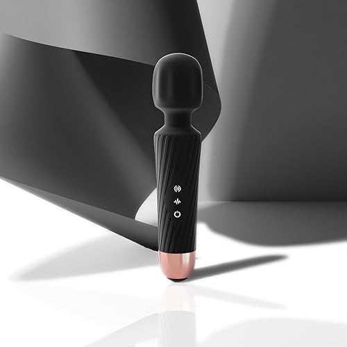 Vista 7 de Masajeador personal – 3 horas de tiempo de funcionamiento y potente motor silencioso – Masaje de espalda de tejido profundo para atletas, masajeador