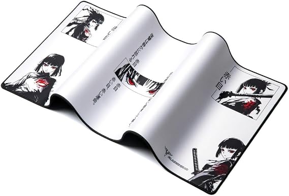 [RI-V92P-COKE] Klasse Pro - 10 Farklı Model Dikişli Kenar 90x40 cm Oyuncu Gaming Mouse Pad (Akai Me Pro, 90x40 cm)