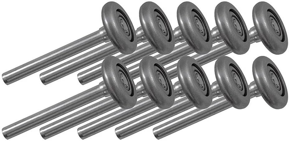 for 10 Ball Steel Garage Door 4 Inch Stem (10 Pack)