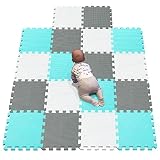 YIMINYUER Foam Play Mat Thick Soft EVA Interlocking Foam Floor Mats Children Yoga Exercise Multi Jig