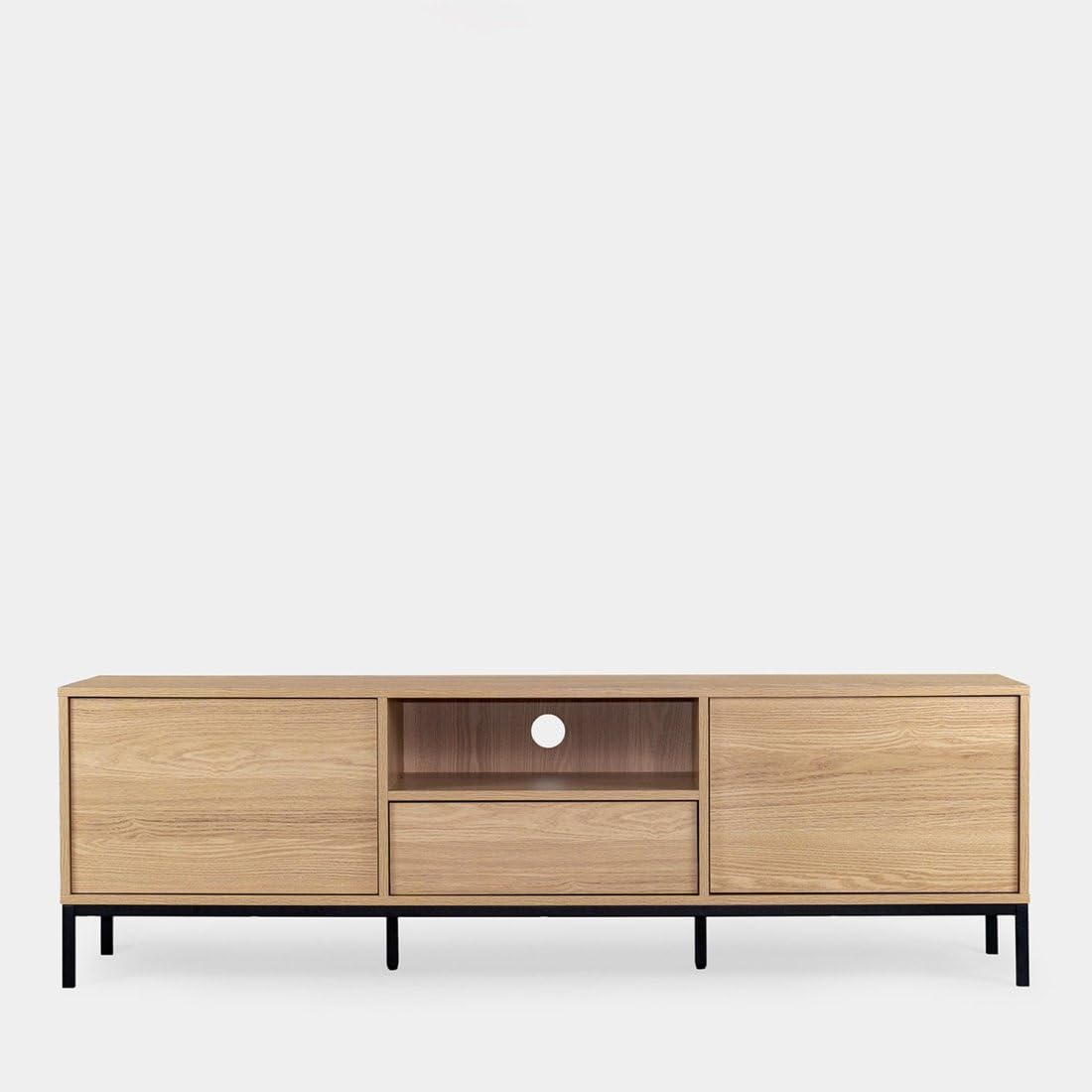 KLAST Mueble TV 160 en Madera Color Natural