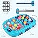 Whack Game Mole for Toddlers, Toys for 3-12 Year Old Boys Girls, Pounding Toys for Age 3-8, Birthday Gifts for 3 4 5 6 7 8+ Year Old Boys Kids, Educational Toy with Sound,Light,PK Mode with 2 Hammers