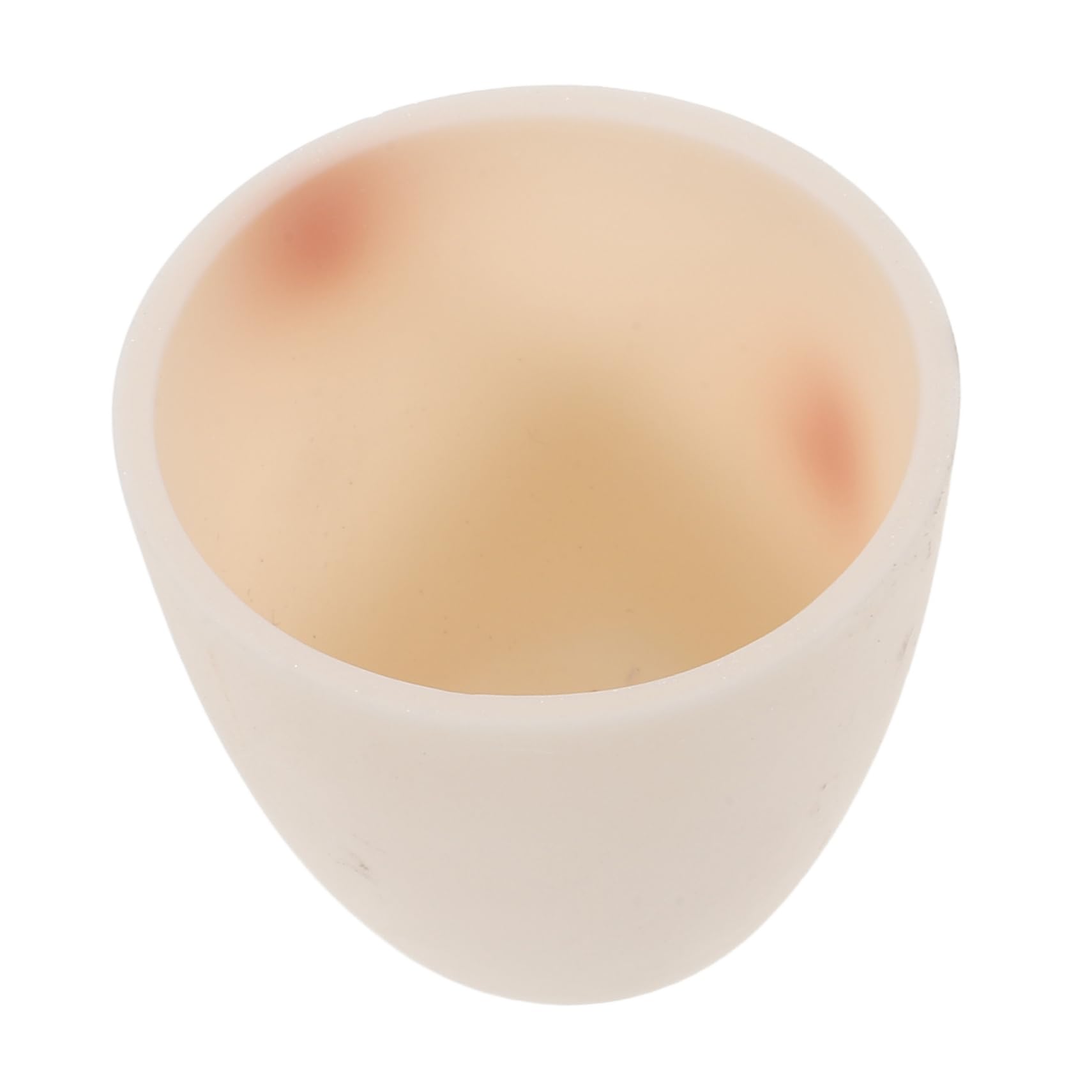 Gatuida 5pezzi Ciotola Ceramica Per Fusione Crogiolo Ossido Di Resistente Per Laboratorio e Analisi Metalli e Leghe Forma Curva Per Esperimenti Scientifici