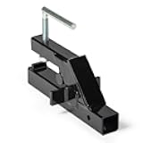 Titan Attachments Clamp-On Tractor Bucket Hitch Receiver Adapter, 2