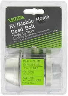 Valterra L32CS3108 1" Throw Single Cylinder Deadbolt View Pack