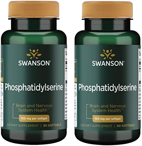 Swanson Ultra Phosphatidylserine 100 mg 90 Sgels 2 Pack
